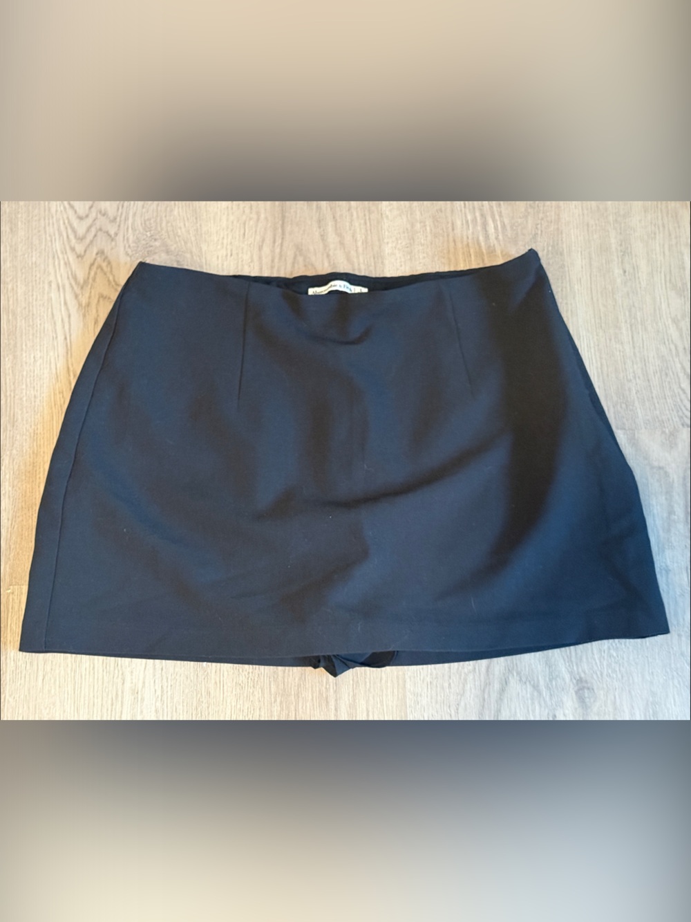 Abercrombie & Fitch Black Mini Skort